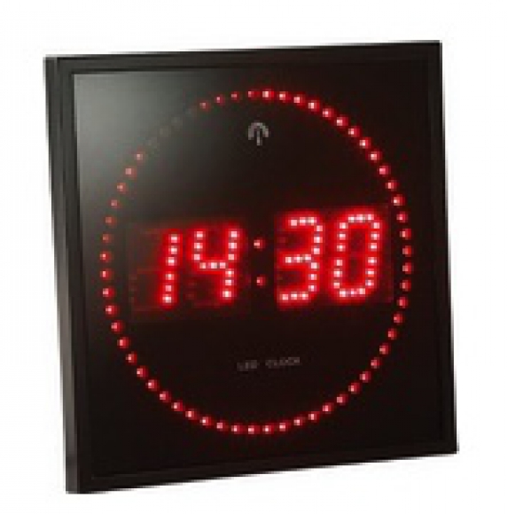 VENDS HORLOGE MURALE À LEDS ROUGES acheter vendre